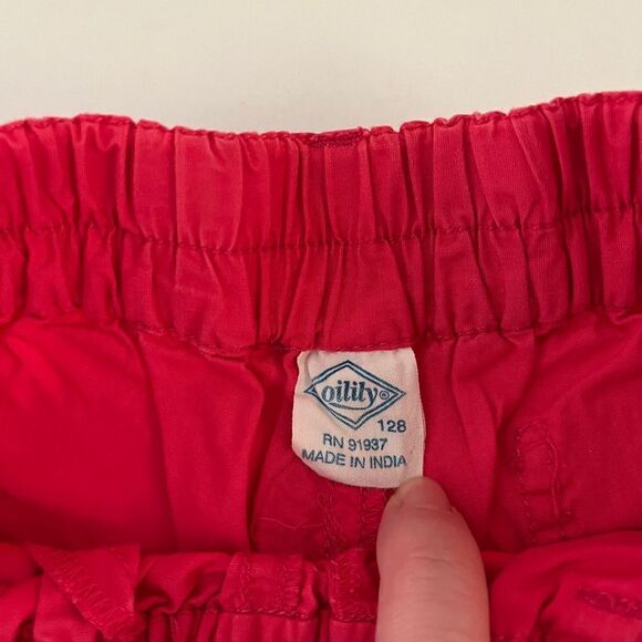 Oilily Rainbow Color Block Cotton Pants - Picture 2 of 9